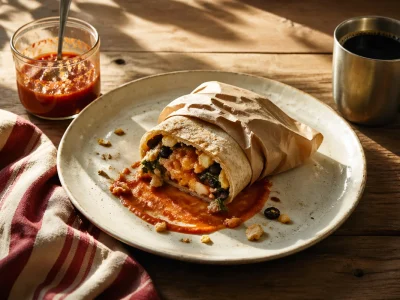 Freezer Breakfast Burritos