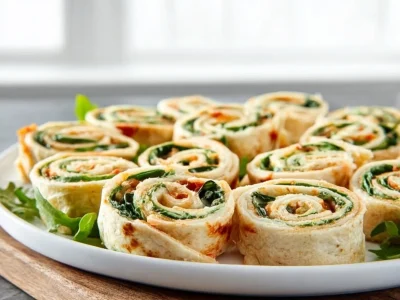 Delicious Taco Pinwheels filled with savory ingredients